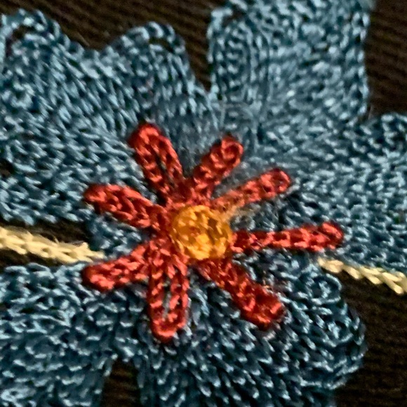 XL embroidered black casual jacket - Picture 13 of 14